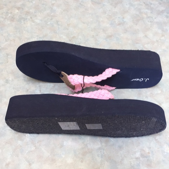 J. Crew flip flops (sz 9) - Picture 3 of 8